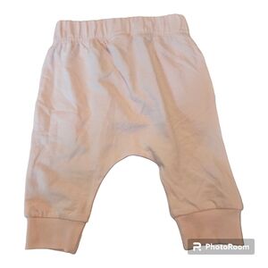 Nordstrom Baby Open Edit Harem Baby Joggers Cozy Soft Light Pink Size 6M
